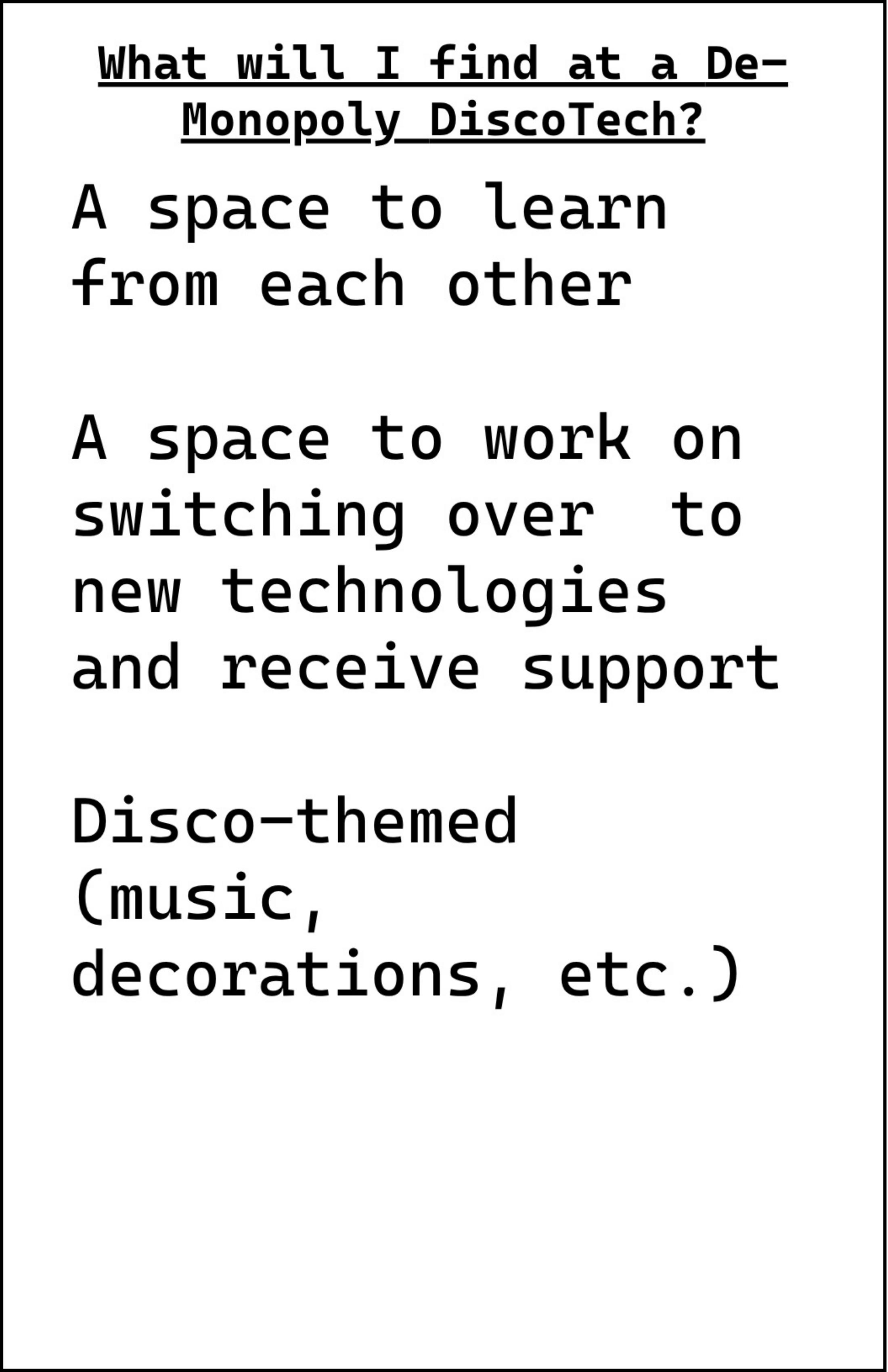 Page 3 of De-Monopoly DiscoTech 101